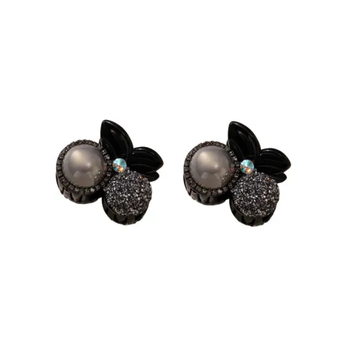 ZWU Акрил, Циркон, Высокая Глянцевая Бусина Заколки для волос Женские