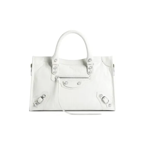 Balenciaga Arena Овечья кожа Через плечо Одно плечо Сумка Маленькая Женская Белая