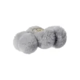 Плюшевый Заколка-краб - Светло-серый