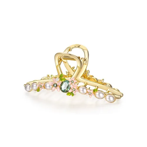 Cercoo Металл, Искусственный жемчуг Заколки для волос Zj353 Шампанское Женские