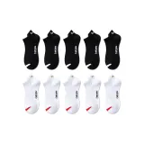 5 черных + 5 белых