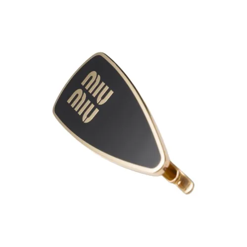 MIU MIU Заколки для волос Женские Черный