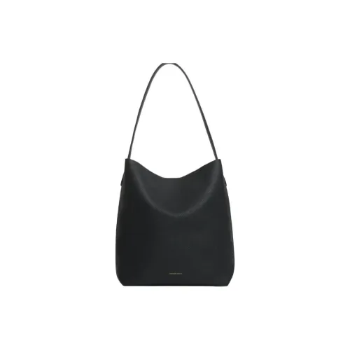 MANSUR GAVRIEL Галька Кожа Сумка Сумка через плечо Женская Черная