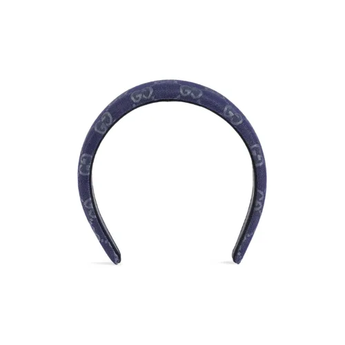 GUCCI GG Овчина Ободки для волос Женские Синий