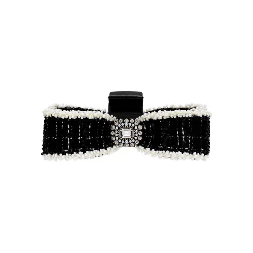 ROYALSASA Хлопок лен смесь искусственный жемчуг заколки для волос женский