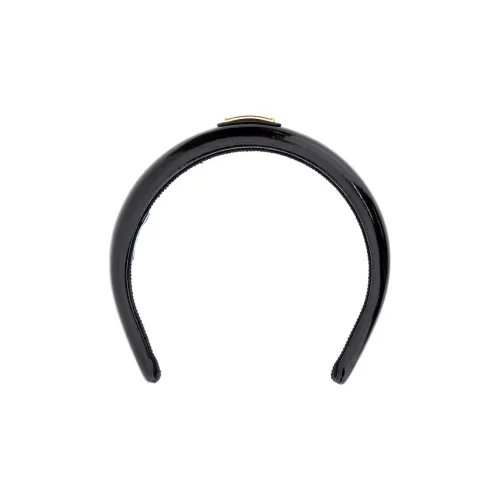 PRADA Кожа Ободки для волос Женские Черный