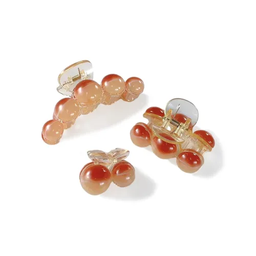 ZWU Акрил, Высокая Глянцевая Бусина Заколки для волос Женские