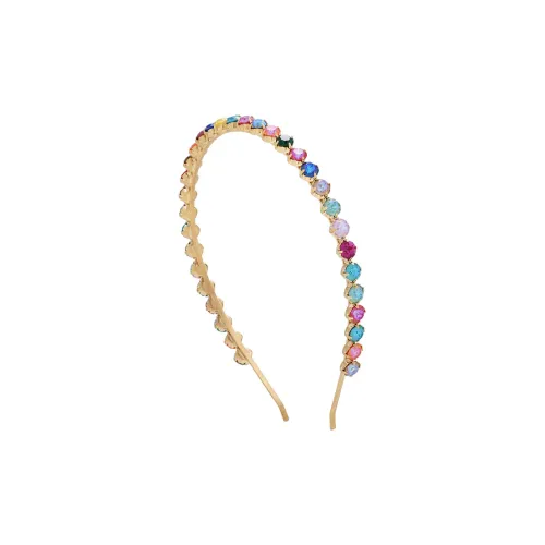 ROYALSASA Искусственный кристалл Ободки для волос Женские