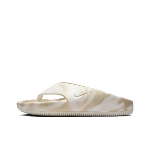 Nike Calm Flip Flop Тихий Шлепанцы Женские Экрю