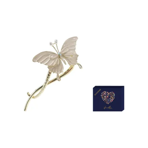 VERENA REINE Золотой Покрытый Медный, Drip Глазурь Заколки для волос Женские