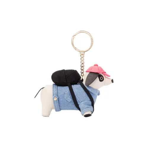 Kate Spade Кожа Кольцо для ключей Сумка Аксессуар Унисекс Многоцветный