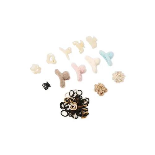 BAIJUAN Полиэстер + Пластик + Смола + Резиновая лента Заколки для волос Женские