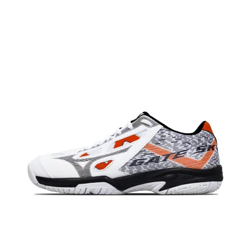Mizuno Gate Sky Slip-resistant Abrasion-resistant Lightweight Low-Top Badminton Shoes Unisex White Gray Мицубо Gate Sky Slip-resistant Abrasion-resistant Lightweight Low-Top Бадминтон Обувь Unisex Белый Серый