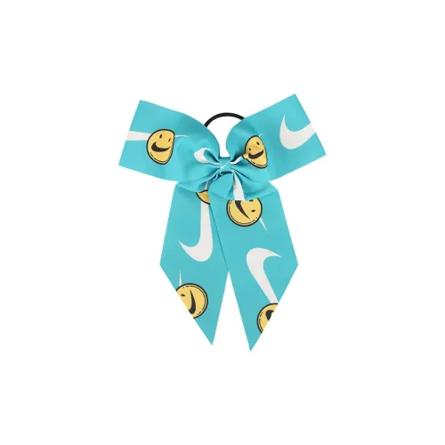 NIKE Полиэстер Резинки-спирали для волос Синий с Белым Lettering Женские