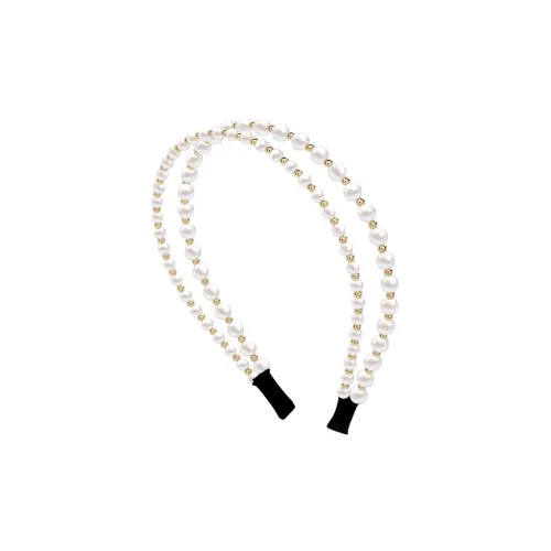 ROYALSASA Искусственная жемчужина Ободки для волос Женские