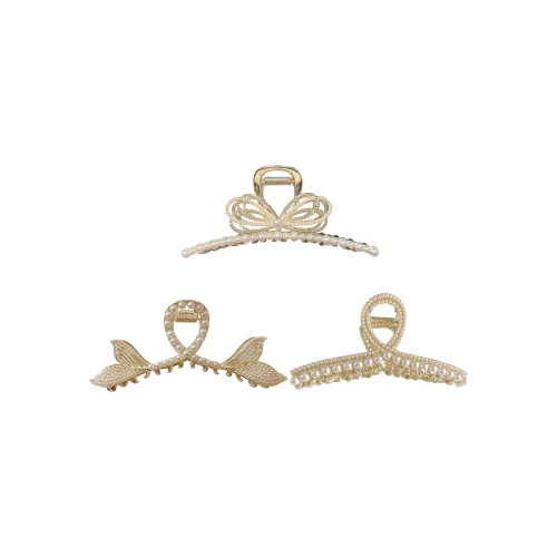 DJIN Сплав/Золотой Платировка Заколки для волос Женские