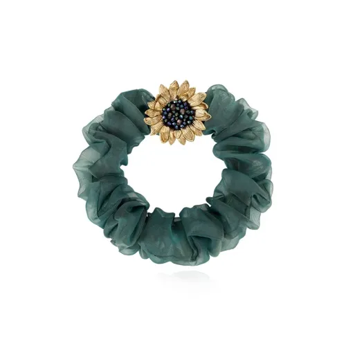 She's Industrial Riveted Бусина Минеральный Искусственный кристалл Женские Резинка для волос Женские