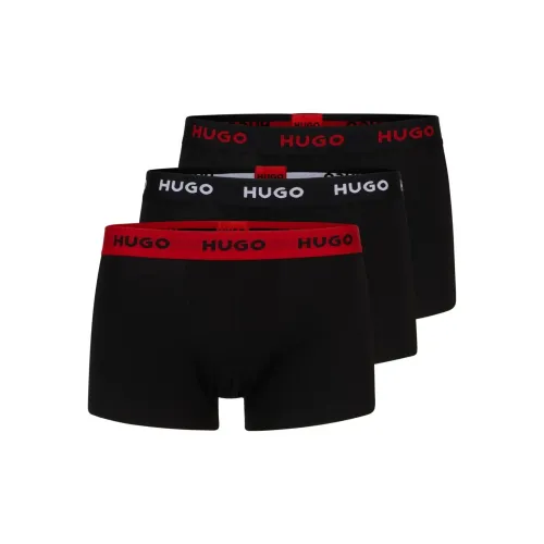 Hugo Boss 3 Pack Мужские Боксеры Черные