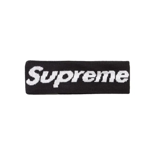 Supreme Шерсть Резинки для волос Унисекс Черный