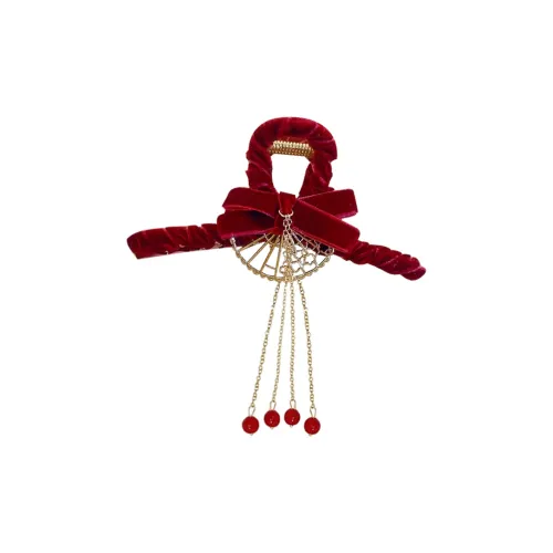 SENDME Сплав Заколки для волос Бант Бахрома Волосы Клип Женские