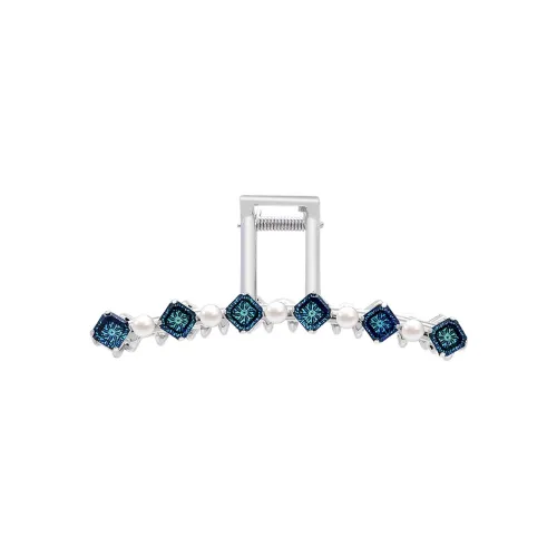 ROYALSASA Сплав Искусственный кристалл Искусственная жемчужина Заколка‑краб Женские