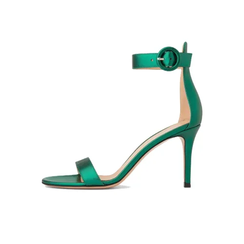 GIANVITO ROSSI Portofino one Ремень Сандалии Яшмовый Женские