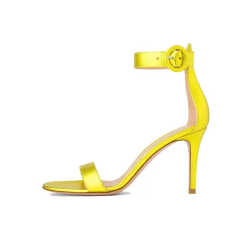 GIANVITO ROSSI Portofino one Ремень Сандалии Желтые Женские
