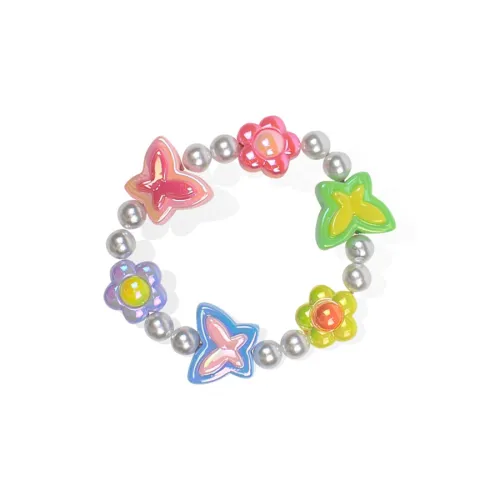 CMFY Акрил/Жемчужный Резинки-спирали для волос Женские