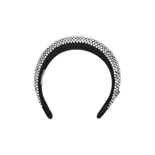 PRADA Ободки для волос, черные, женские