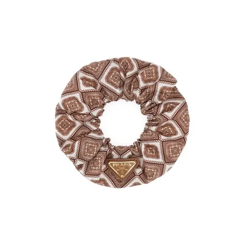 PRADA Ткань Резинки-спирали для волос Женские