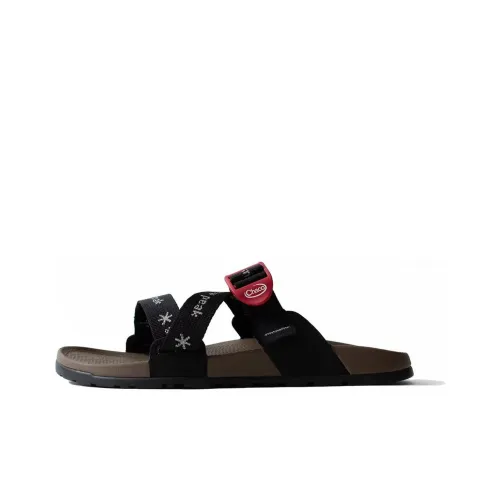 SNOW PEAK x Chaco Тихий Слипоны Мужской Черный Коричневый