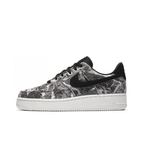 Nike Air Force 1 LXX Черный Металлик Pewter Нескользящий Легкий Низкий Топ Скейтбординг Кроссовки Женские Черный Серый