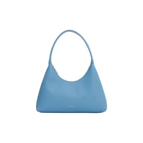 MANSUR GAVRIEL Телячья кожа Сумка через плечо Женская Синяя