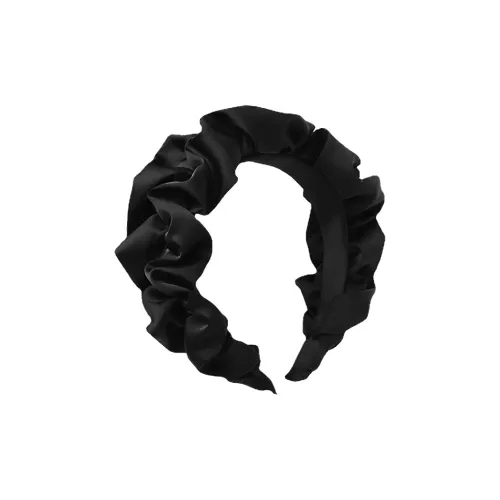 SENDME Сатиновая ободка для волос с плиссированием, женская