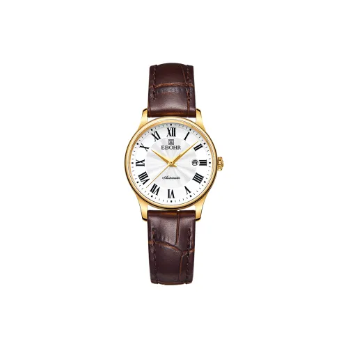 EBOHR Механический Movement Женские EBOHR Master Collection Часы 28,5 мм Белый