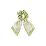 Зеленая резинка для волос