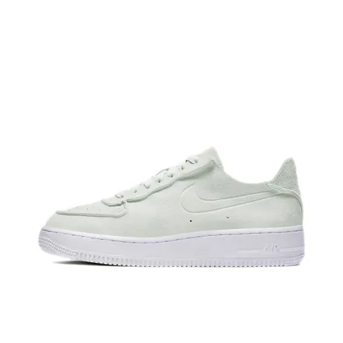 Nike Air FORCE 1 Air Force 1 Покрытие Устойчивое к истиранию Низкий Топ Скейтборд Кроссовки Женские Мятно-зеленый