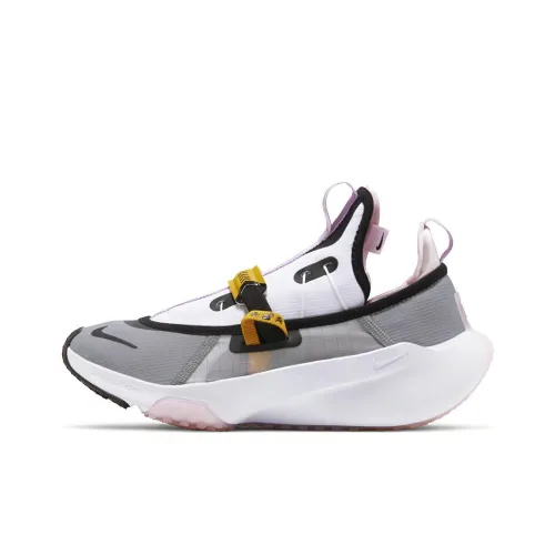 Nike Амортизация Легкий Увеличение Высоты Низкий Топ Повседневные Беговые Кроссовки Женские Серый Розовый