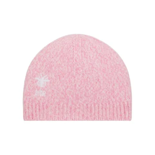 DIOR Шерсть Кашемир Вискоза Полиамид Шапки-бини Детский Розовый
