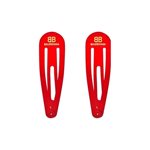 Balenciaga Заколки для волос Женские Красные