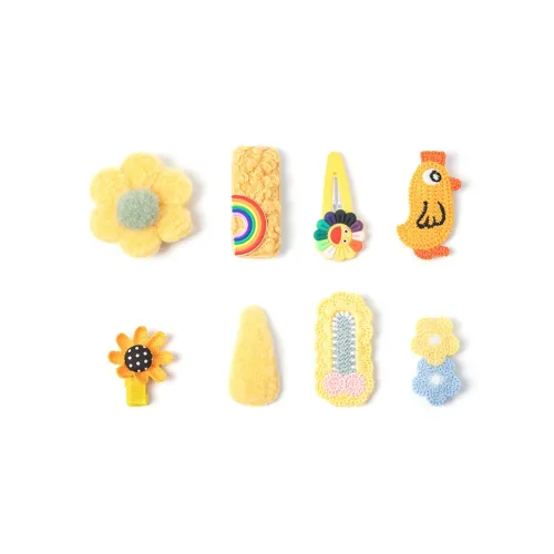 BAIJUAN Ткань + Смола Заколки для волос Женские