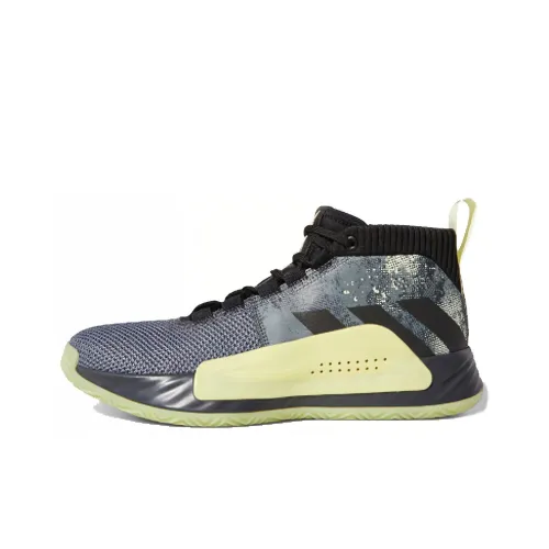 Adidas D Lillard 5 Амортизаторы Устойчивые к истиранию Легкие Баскетбольные кроссовки для мужчин Циановый