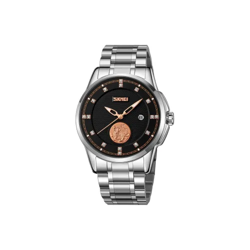 SKMEI Кварцевый механизм Мужские часы 44,7 мм Розовый