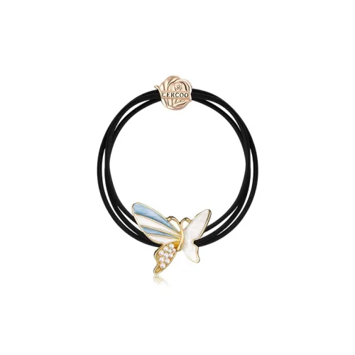 Cercoo Сплав, Искусственный жемчуг Резинки-спирали для волос Женские