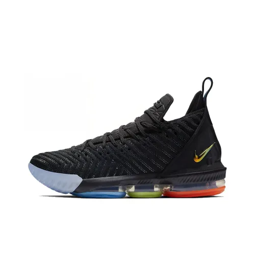 Nike Lebron 16 'I Promise' Charity Low Баскетбольные кроссовки для игры Мужской Черный