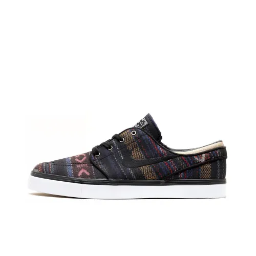 Nike SB Stefan Janoski Zoom Hacky Sack Покрытие Противоскользящие Низкие Кроссовки для скейтбординга Мужские Черные Коричневые