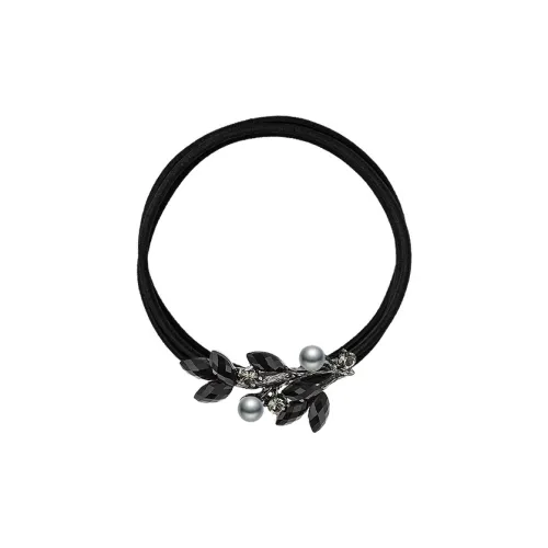 ROYALSASA Резинки-спирали для волос, черные, женские