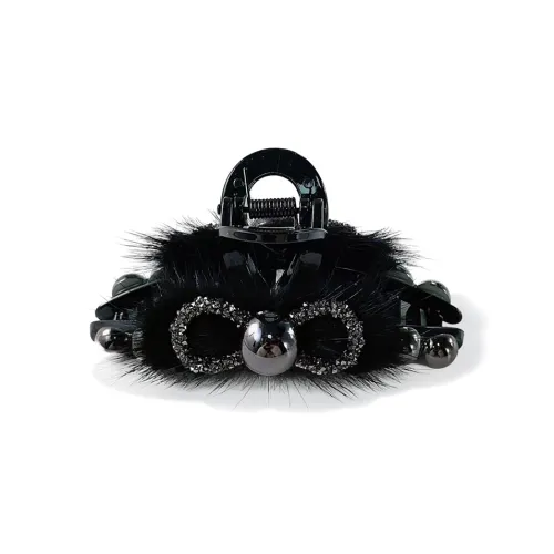 ZWU Акрил, Искусственная жемчужина, Искусственный циркон, Имитация воды, Норковый мех, Заколки для волос, Женские