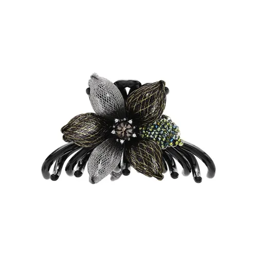 ROYALSASA Медный Wire Искусственный кристалл Акрил Заколки для волос Женские