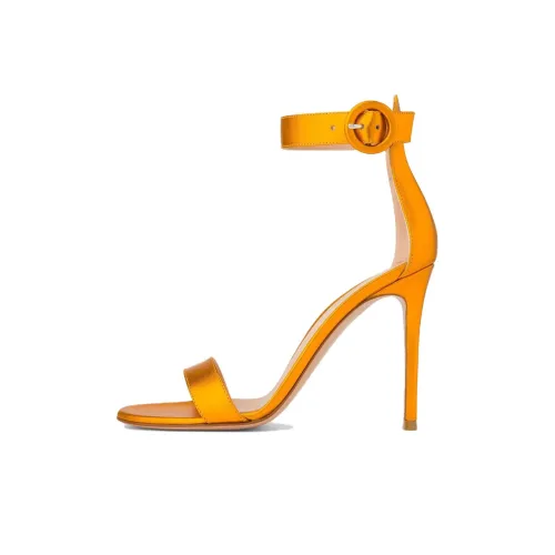 GIANVITO ROSSI Portofino one Ремень Сандалии Апельсин Женские